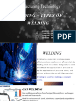 Welding - Types of Welding