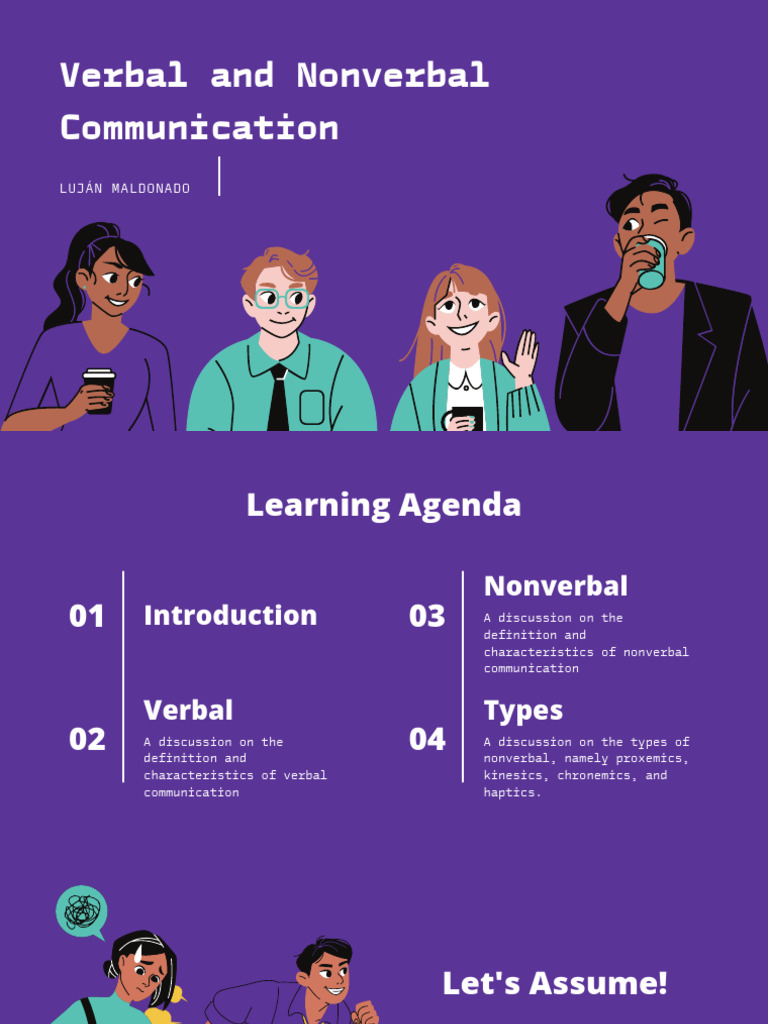 English Verbal and Nonverbal Communication Presentation (1) PDF