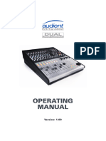 Audient ASP2802+Operating+Manual