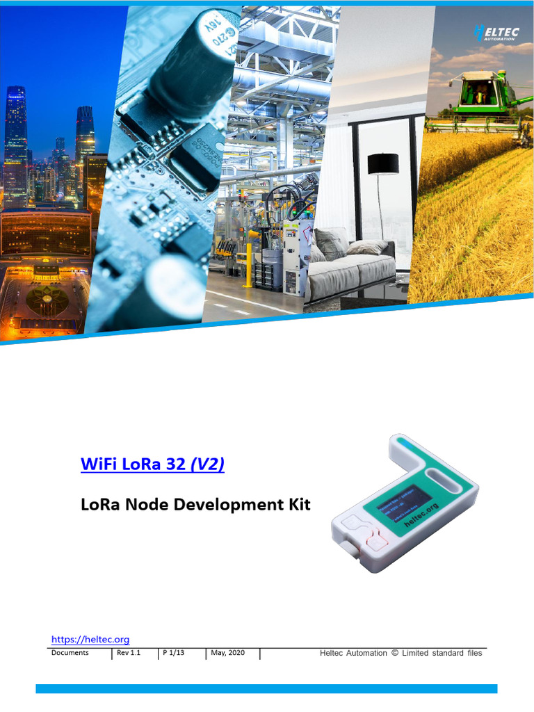 WiFi Lora32Manual Data Shhet | PDF