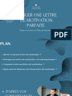 Rédiger Une Lettre de Motivation Parfaite