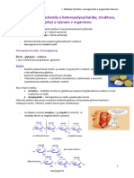 Homopolysacharidy A Heteropolysacharidy, Struktura, Výskyt A Význam V Organismu