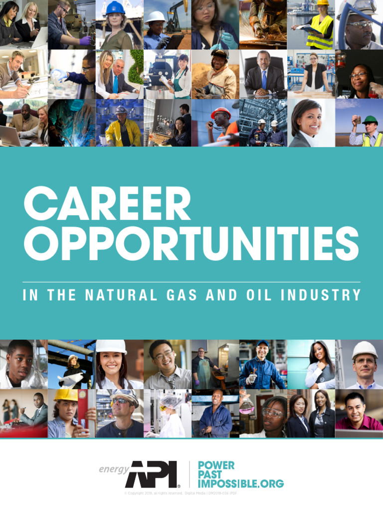 Oil And Gas Career Guide Pdf Oil Well Loader Equipment