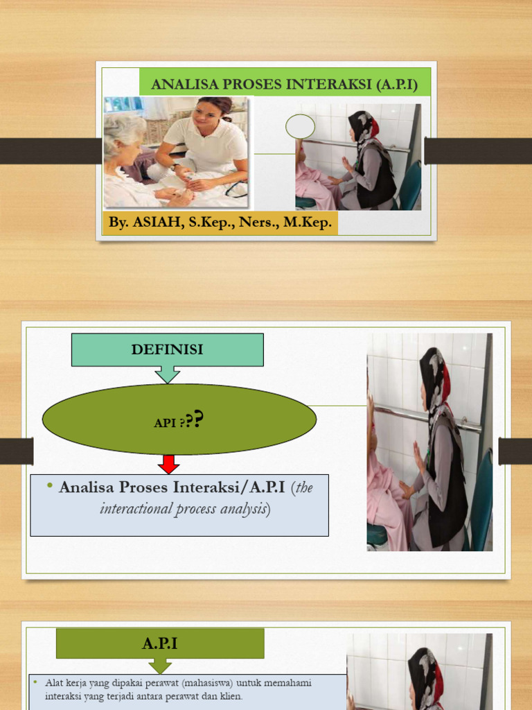 Analisa Proses Interaksi (API) - 4 | PDF | Karier & Perkembangan ...
