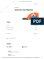 Matias, Gracias Por Usar Express.: Total $ 1.830,59