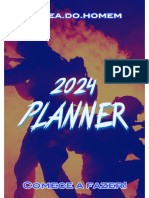 Planner 2024 Área Do Homem