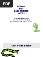 UNIT1 - PDS - Basic Python