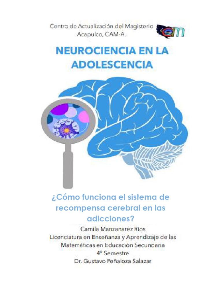 Sistema de Recompensa y Adicciones | PDF | Crecimiento personal y ...