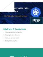 Pods and Containers Overview