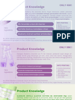 Product Knowledge Sept
