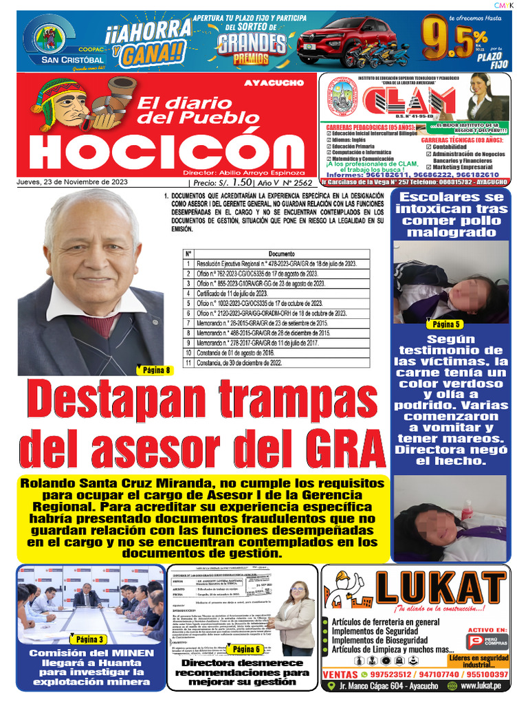 Diario Hocicon 23nov23 | PDF