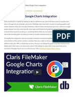 Claris FileMaker Google Charts Integration - DB Services