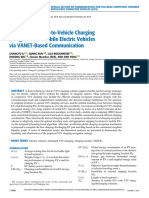 Intelligent Vehicle-to-Vehicle Charging Navigation For Mobile Electric Vehicles Via VANET-Based Communication