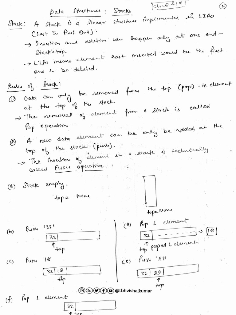 Stacks Notes PDF | PDF