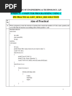 C Ipe Practicals Solution