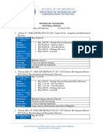 Notice of Vacancies 03 March 2023