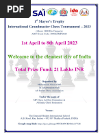 1st Indore Mayors Cup International GM Tournament 2023 6