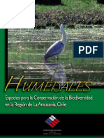 Humedales Espacios para La Conservación de La Biodiversidad en La Región de La Araucanía, Chile.