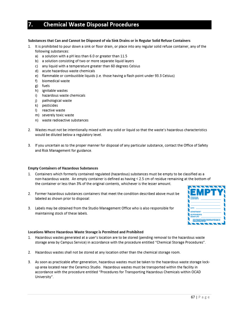 chemicalwastedisposalprocedures PDF