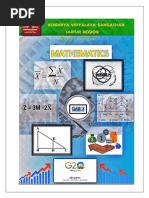 Mathematics X