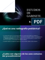 Estudios de Gabinete RX Pediatrica