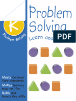 DK Workbooks Problem Solving, Kindergarten Learn and Explore (Linda Ruggieri)