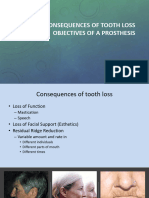 Objectives of A Prosthesis Handouts