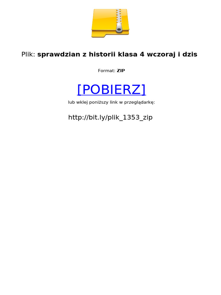 Historia Wczoraj I Dziś Klasa 4 Sprawdzian Z Historii Klasa 4 Wczoraj I Dzis | PDF
