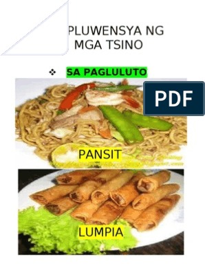 40+ Best Collections Noong Panahon Ng Mga Pagkain Na Impluwensya Ng Mga