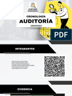 Cronologia de La Auditoría Deber #1