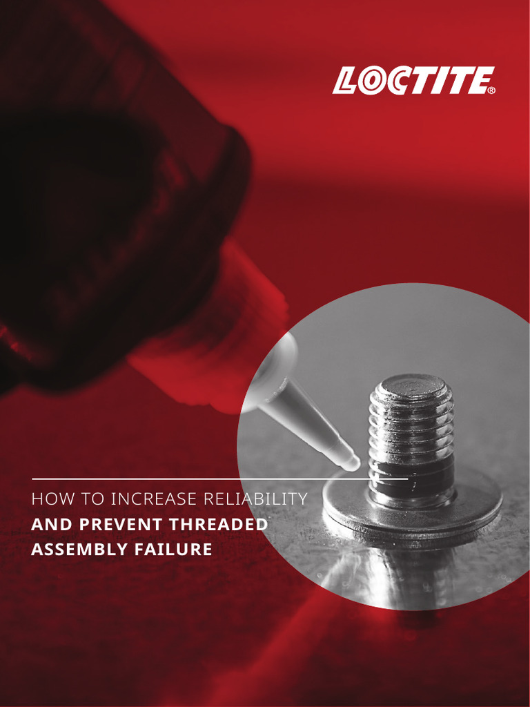 LOCTITE Threadlocker Manual PDF Rheology Adhesion