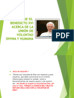 Card Ratzinger y Benedicto Divina Voluntad