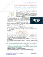 Problemas Resueltos de Extremos Absolutos