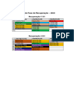 Recuperação Segunda Fase