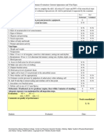 GA Vs Skill Sheet