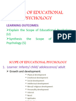 6.scope of Educational Psychology