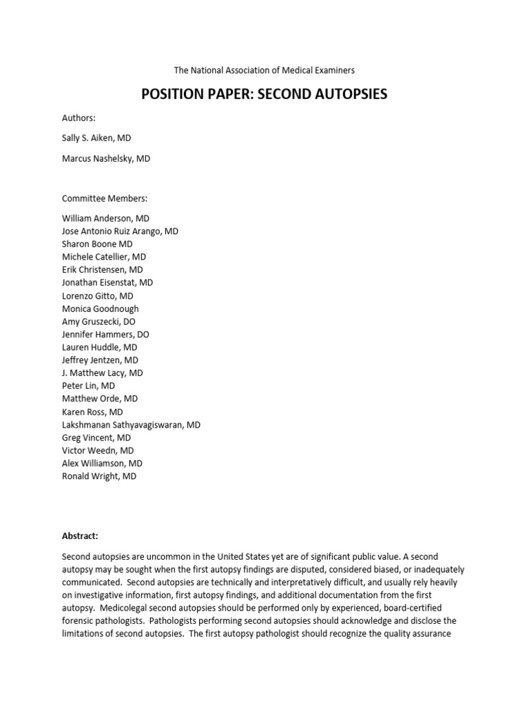 2ND Autopsy PDF Autopsy Pathology(01)