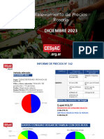 Relevamiento de Precios CESyAC DICIEMBRE 2023 Rosario