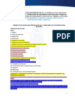 Condiciones de Seguridad para Realizar Trabajos en Altura.