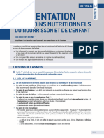 Item 045 Alimentation Et Besoins Nutritionnels Du Nourrisson Et de L - Enfant - iKB Endocrino 18