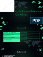 Peranan Bahasa Indonesia Dalam Era Globalisasi