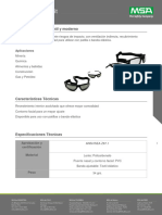 Ficha Técnica Lente Dual Fit MSA