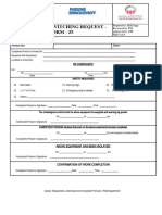 Form 35 ELECTRICAL SWITCHING REQUEST
