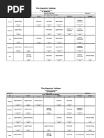 The Superior College: 1St Semester