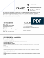 Curriculum Profesional Sin Foto Sencillo Blanco y Negro - 20231228 - 221107 - 0000