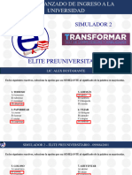 Simulador 2 Élite Preuniversitario - Literatura