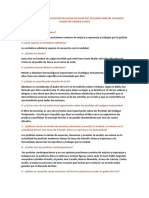 Cuestionario de Educación Religiosa Escolar Del Segundo Parcial Segundo Trimestre Primer Curso