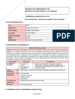 3 Años - Actividad Del 21 de Abril