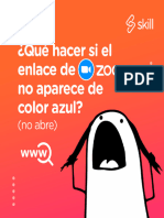 Qué Hacer Si El Enlace de Zoom No Aparece de Color Azul