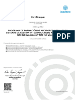 Certificacion Iso9001-14001-45001